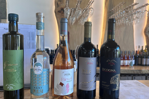 Berat: Pupa Winery Tour and Tasting