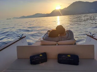 Bootsfahrt bei Sonnenuntergang ab Amalfi