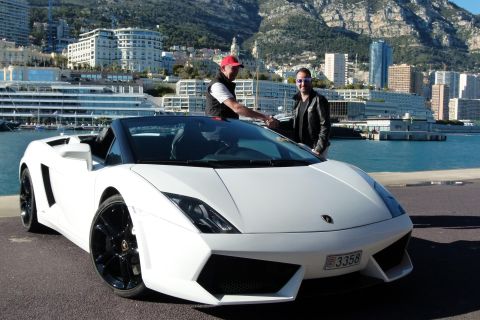Depuis Monaco : expérience de conduite en Lamborghini