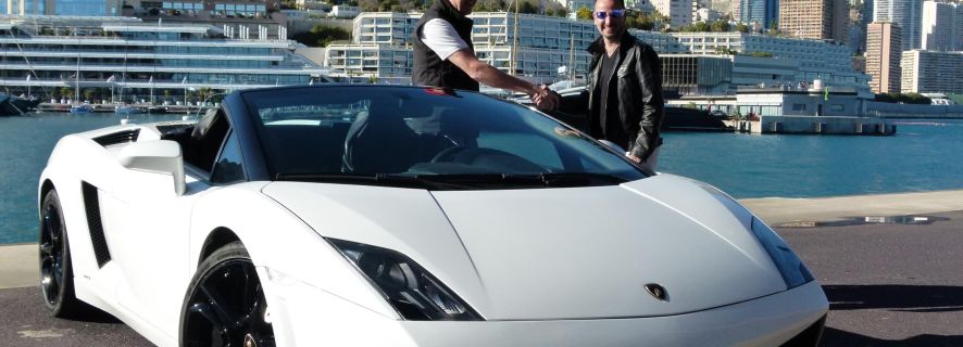 Fra Monaco: Lamborghini-opplevelse