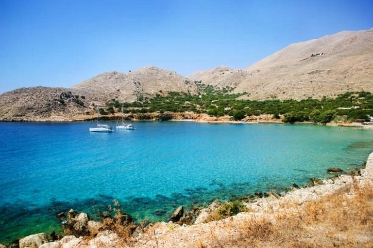 Rhodes: Cruise to Chalki Island, Alimia Bay & Dolphin Spot Rhodes: Cruise to Chalki Island & Alimia Bay & Dolphins Spot