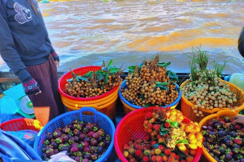 Tour del Delta del Mekong - Mercato galleggiante di Cai Rang 2 giorni 1 notte