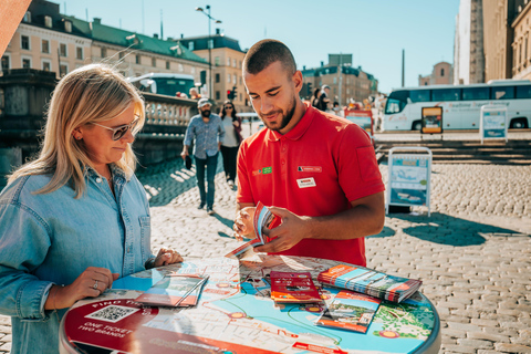 Stockholm: 24 hour Hop On-Hop Off Bus Tour