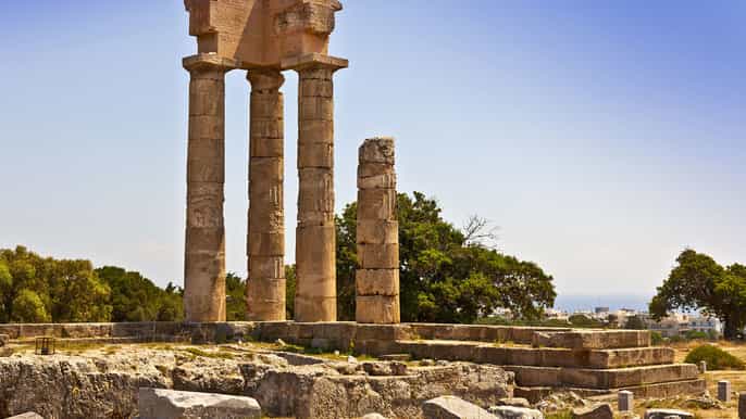 rhodes culture traditions private minivan tour