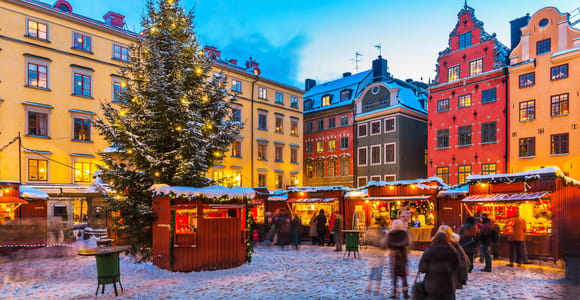 Stockholm: 1,5-stündige Christmas Private Tour Rundgang