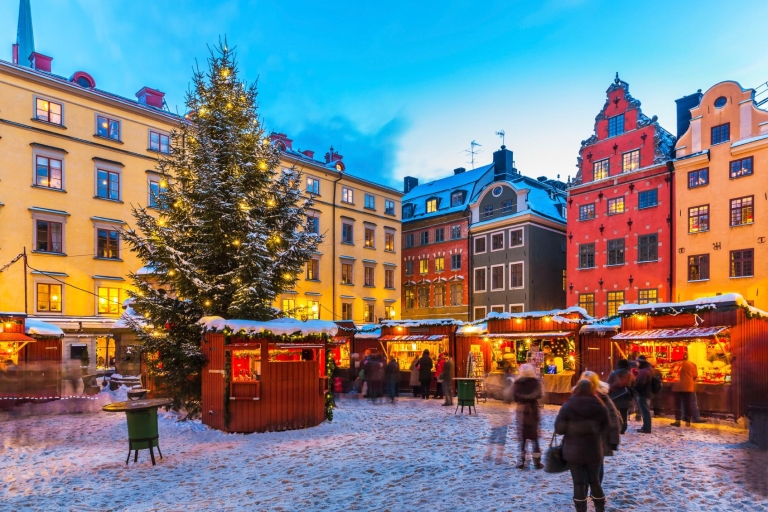 Stockholm: visite privée à pied de NoëlStockholm: visite à pied privée de Noël en allemand