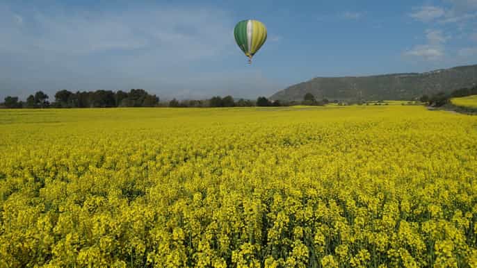 barcelona private hot air balloon ride