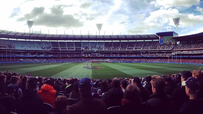 recorrido deportivo a pie por melbourne mcg y museo nacional del deporte