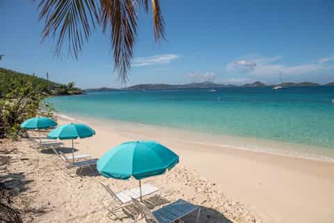 St. John: Shuttle, Beach and Snorkel at Honeymoon Beach