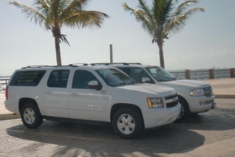Cancun: prywatny transfer z lotniska międzynarodowego SUV-emDo/z Playa del Carmen