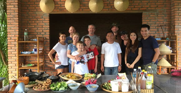 Viet Garden Cooking Class (Countryside and Market Tour)