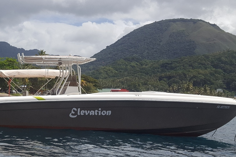 St Lucia: Private Speed Boat Tour from Castries