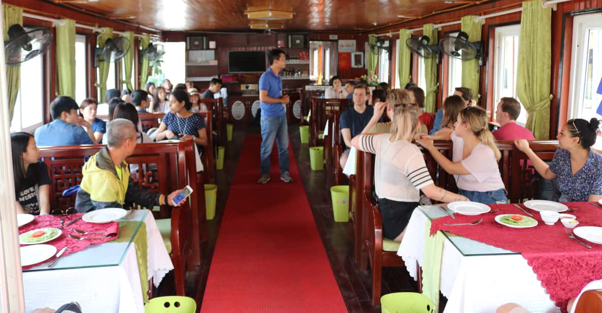 Halong Day Tour: Islands, Caves, Kayak with Dragonfly Cruise