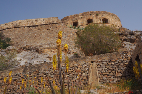 Excursion en bateau à Spinalonga depuis le port d'EloundaDu port d'Elounda : excursion en bateau à Spinalonga