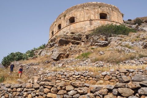 Excursion en bateau à Spinalonga depuis le port d'EloundaDu port d'Elounda : excursion en bateau à Spinalonga