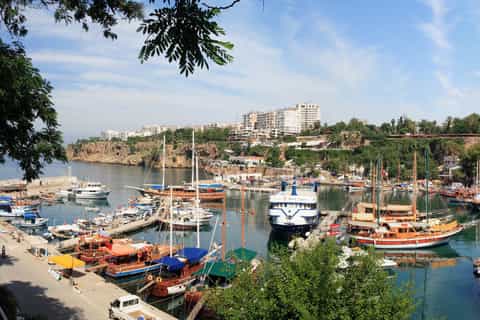 antalya city tour with 3 waterfalls and old town