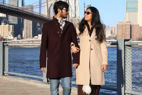 New York: Photoshoot in NYC DUMBO BROOKLYN BRIDGE