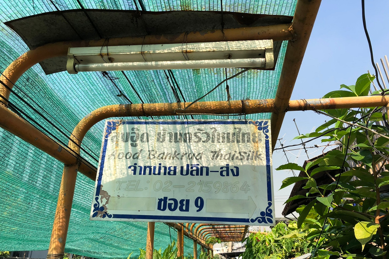 Bangkok : Visite de la maison Jim Thompson et de la communauté Baan Krua