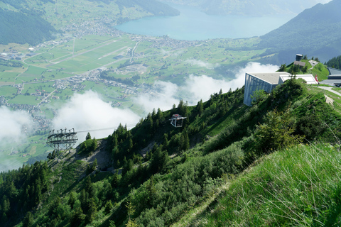 Interlaken: St-Béat Caves & Harder Kulm - Private Van from Montreux