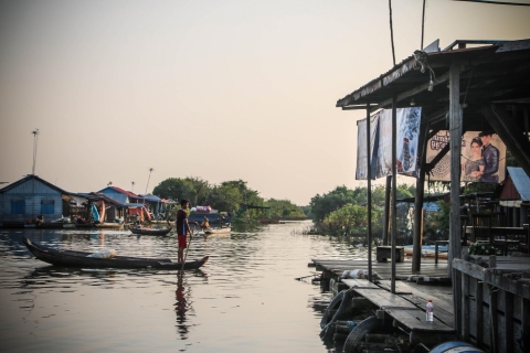 Floating Village and Tonlé Sap Sunset Tour Private Tour