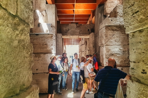 Podziemia Koloseum i wycieczka po starożytnym RzymieWycieczka grupowa w języku angielskim - do 20 osób
