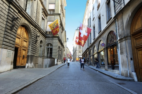 Visite privée de Genève avec croisière optionnelleTour de ville privée à Genève