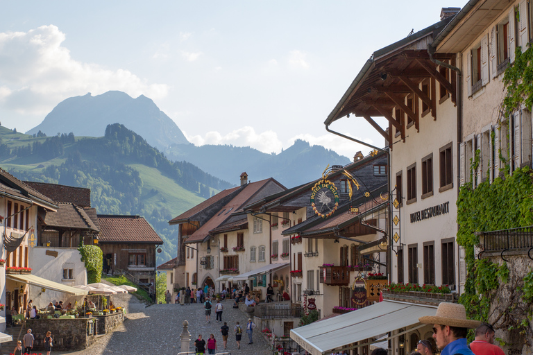 Gruyères, formaggio e cioccolato: Tour guidato privatoTour con viaggio in treno