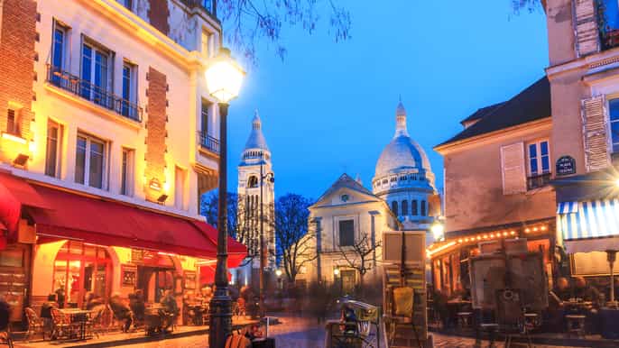 excursão a pé de 2 horas em montmartre em inglês