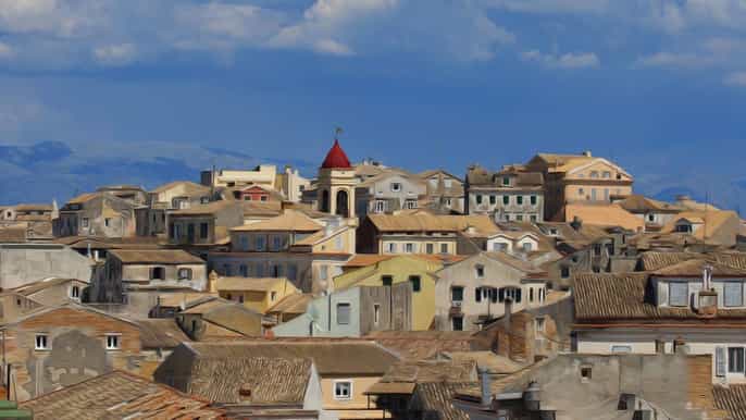 corfù tour guidato a piedi e degustazioni di cibo locale