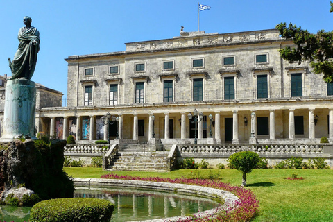 Private Corfu and Achillion Palace Tour Tour with Zone 1 Hotels Pick Up