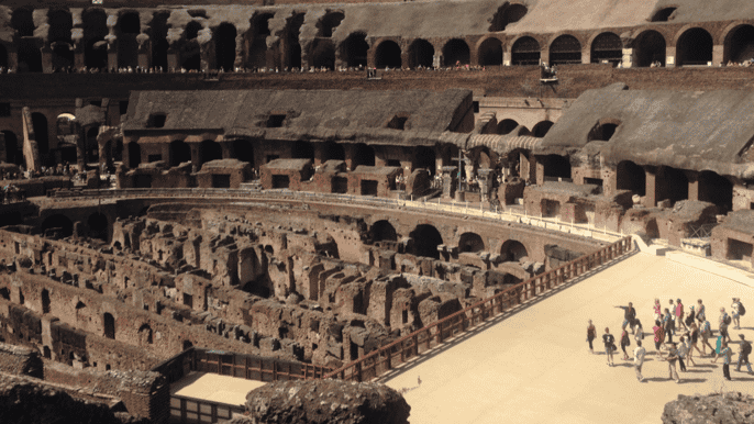 colosseum gladiator arena guided tour