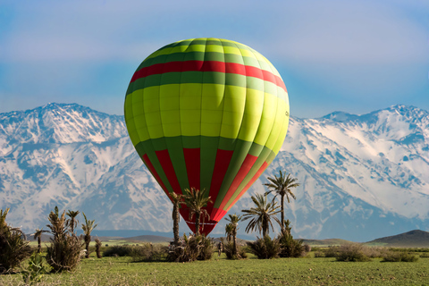 Marrakesch: Klassische BallonfahrtKlassische Ballonfahrt über Marrakesch