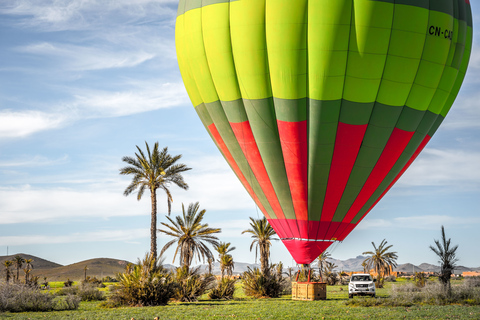 Marrakesch: Klassische BallonfahrtKlassische Ballonfahrt über Marrakesch