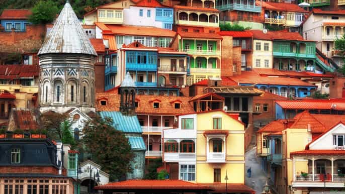 tbilisi city highlights walking tour