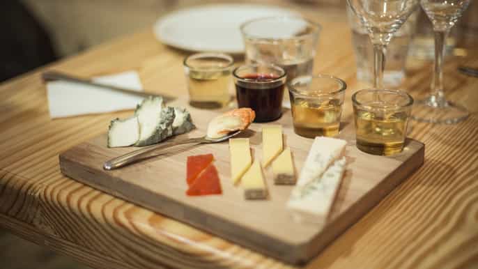paris introductory french cheese and wine tasting