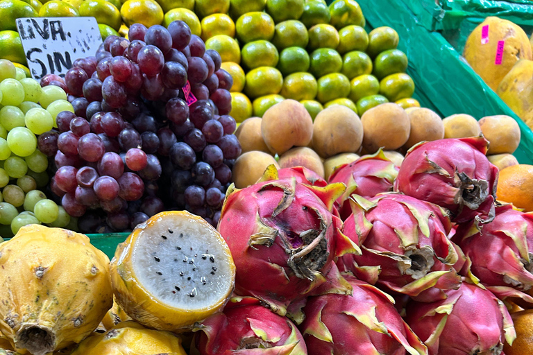 Lima: Food tour with a visit to a local market and tastings.