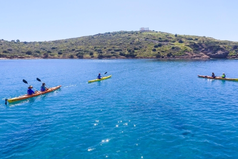 Z Aten: wyprawa kajakiem morskim na przylądek SounionWycieczka bez odbioru z hotelu