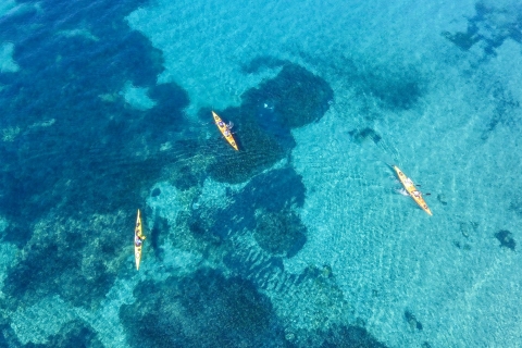 Von Athen aus: Seekajak-Abenteuer zum Kap SounionTour ohne Hotelabholung