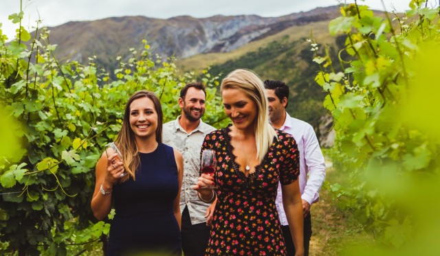 Visit Queenstown Wine Tasting Tour in Gibbston Valley, New Zealand