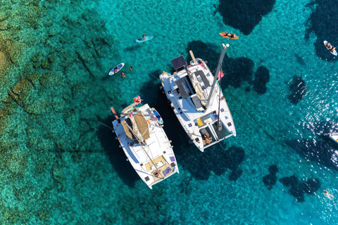 Heraklion: Private Brand-New Catamaran Cruise to Dia Island
