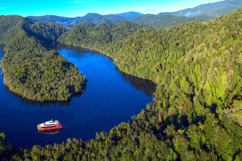 Strahan: World Heritage Cruise on Gordon River with Lunch Upper Deck Centre Seating