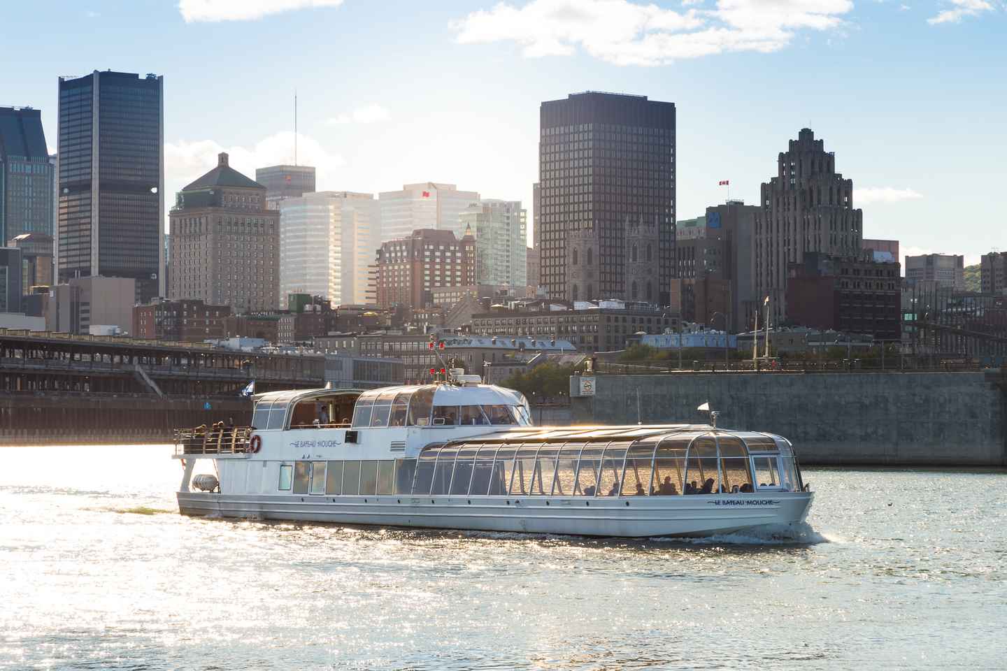 non touristy things to do in montreal | enjoy a cruise on le bateau mouche