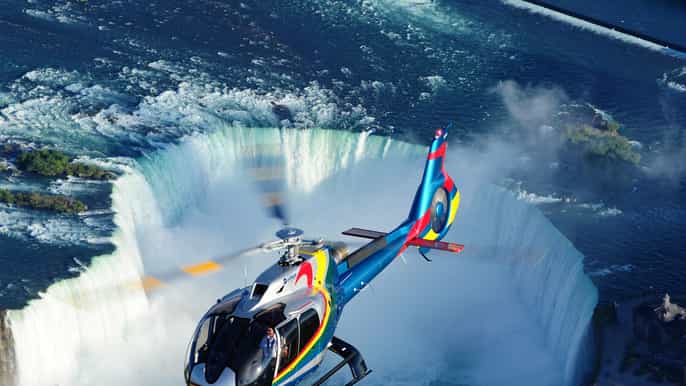 niagara falls canada scenic helicopter flight