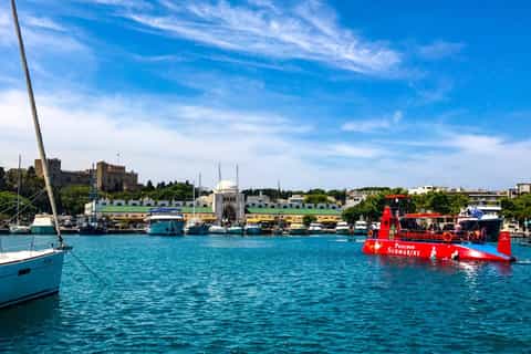 Submarine Cruise with Underwater Views from Rhodes