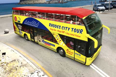 Rhodes Hop-On Hop-Off City Tour Bus