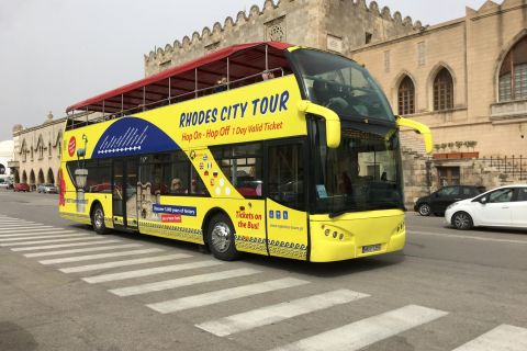 Rhodes: Hop-On Hop-Off City Tour Bus