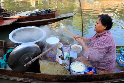 Depuis Bangkok : Le marché flottant de ThakaVisite privée