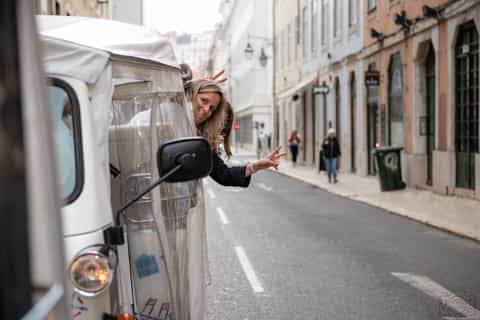 Lisbon by Tuk-Tuk: 2 Hour Guided Tour