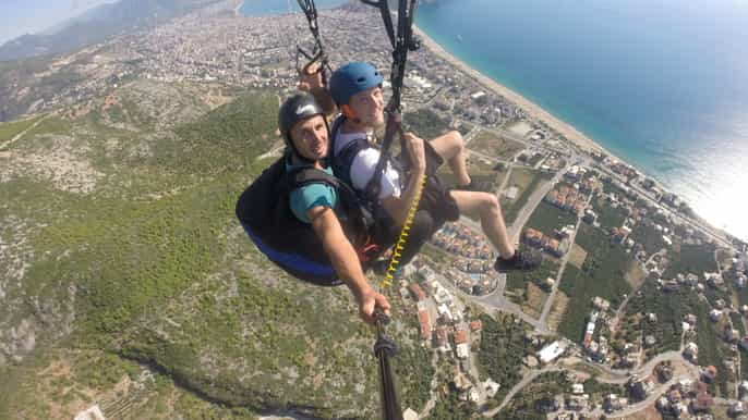paragliding in alanya