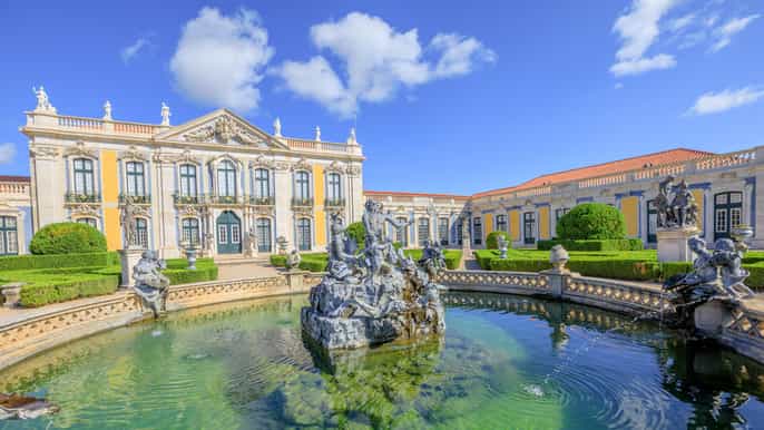 sintra national palace gardens of queluz fasttrack entry